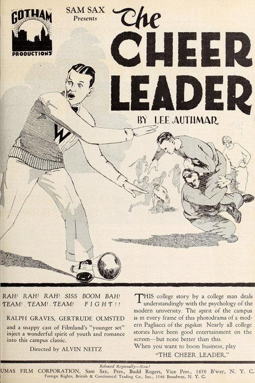 The Cheer Leader 1928 official movie poster