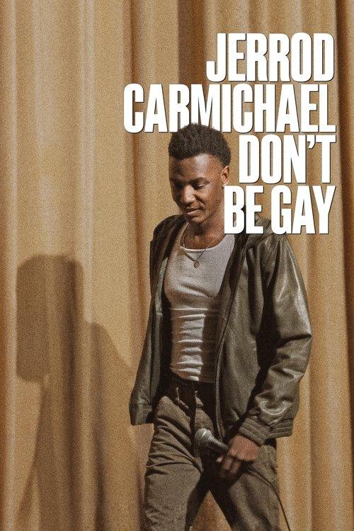Jerrod Carmichael: Don't Be Gay 2025 official movie poster