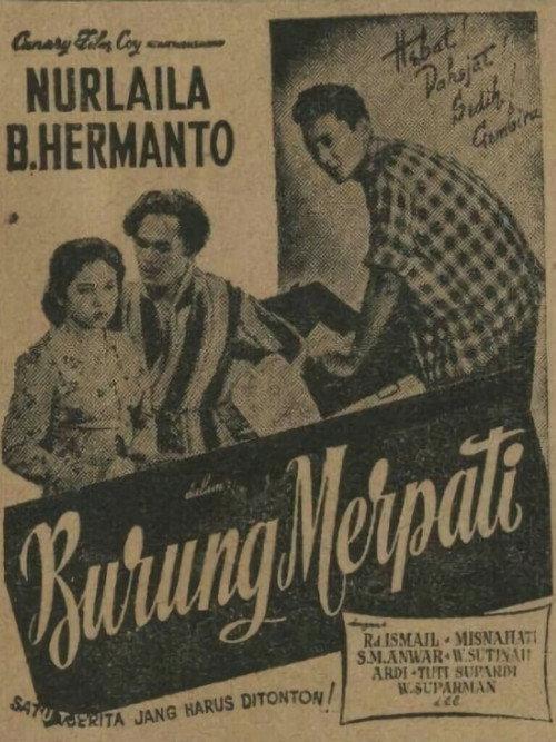Burung Merpati 1954 official movie poster