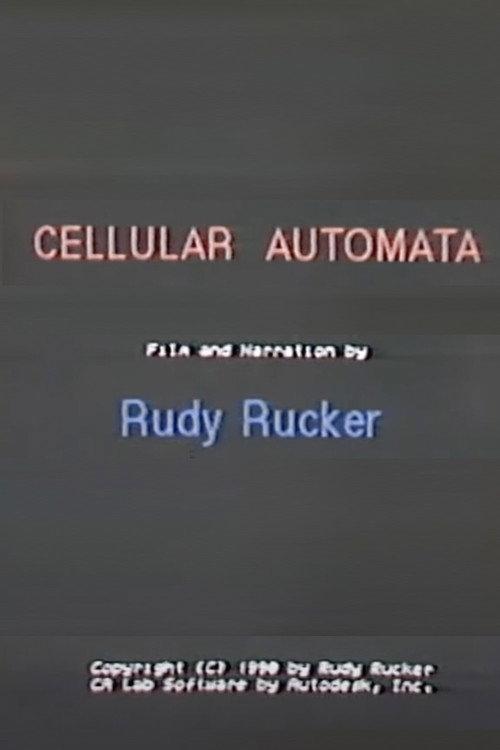 Cellular Automata 1990 official movie poster