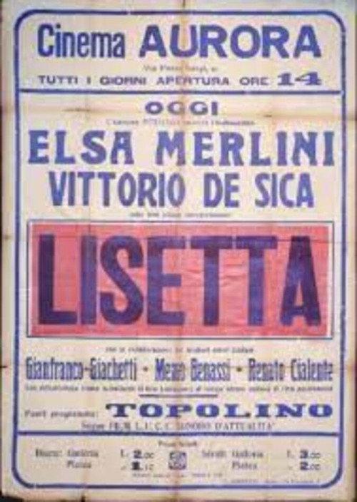 Lisetta 1933 official movie poster