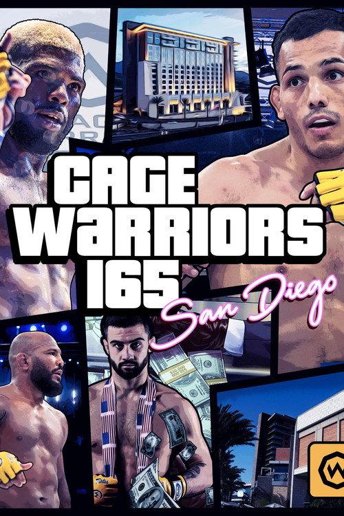 Cage Warriors 165: San Diego 2023 official movie poster