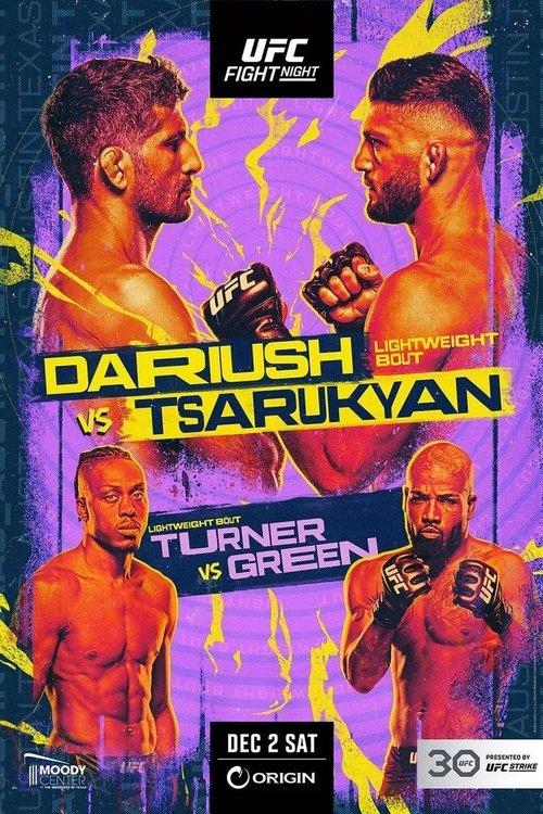 UFC on ESPN 52: Dariush vs. Tsarukyan 2023 official movie poster