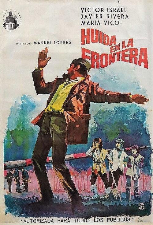 Huida en la frontera 1966 official movie poster