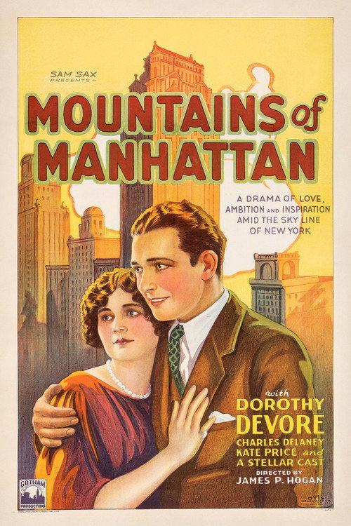 Mountains of Manhattan 1927 official movie poster