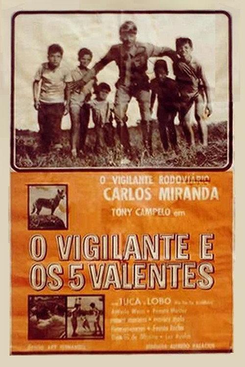 O Vigilante e os Cinco Valentes 1964 official movie poster