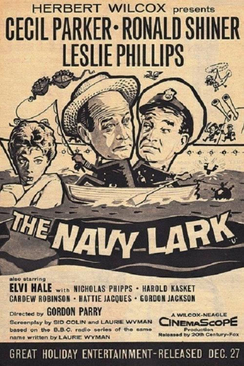 The Navy Lark 1959 official movie poster