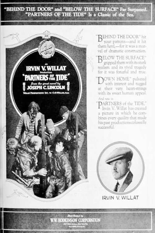 Partners of the Tide 1921 official movie poster