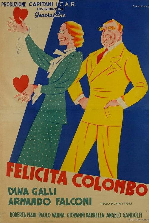 Felicita Colombo 1937 official movie poster