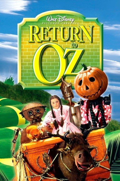 Return to Oz 1985 official movie poster