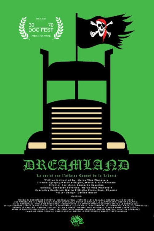 Dreamland - The truth about the "Freedom Convoy" affair 2022 official movie poster