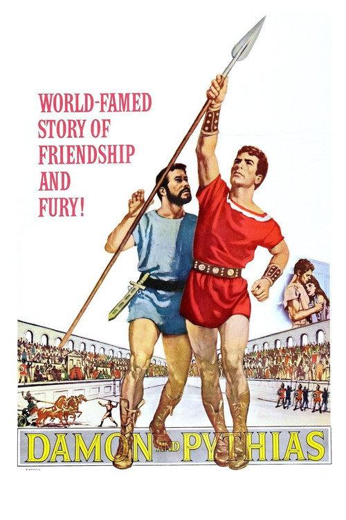 Damon and Pythias 1962 official movie poster