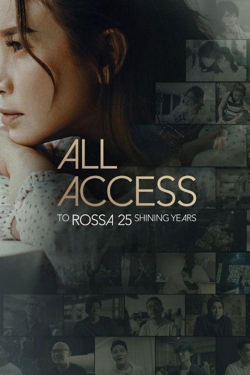 All Access To Rossa 25 Shining Years 2024 official movie poster
