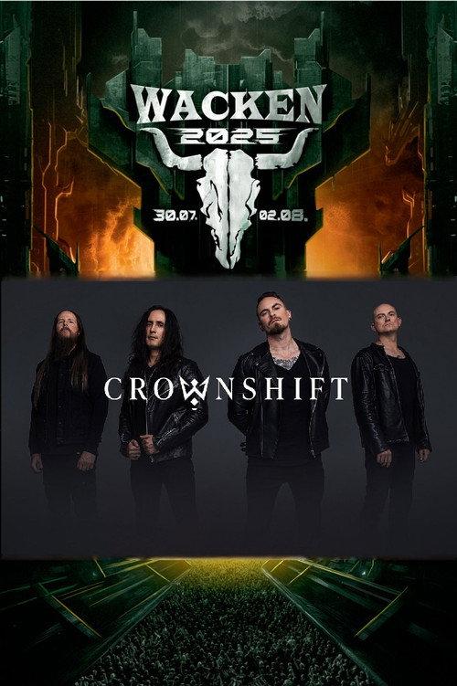 Crownshift Live at Wacken 2025 2025 official movie poster