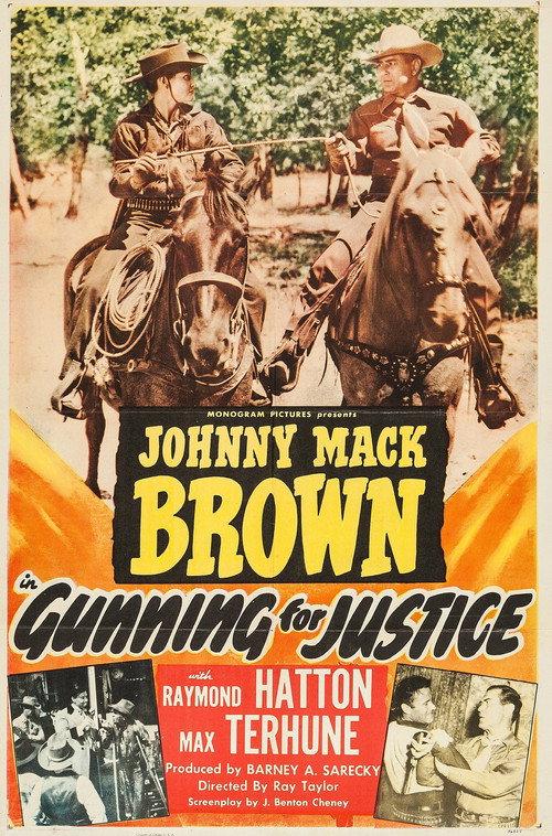 Gunning for Justice 1948 official movie poster