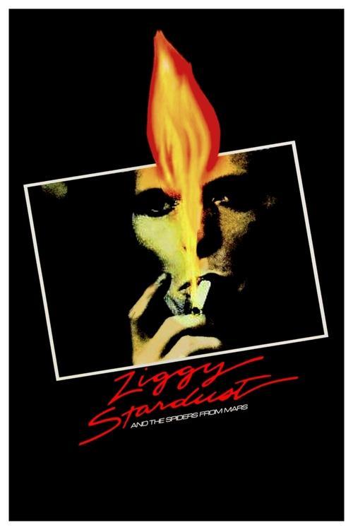 Ziggy Stardust and the Spiders from Mars 1983 official movie poster