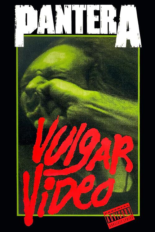 Pantera: Vulgar Video 1993 official movie poster