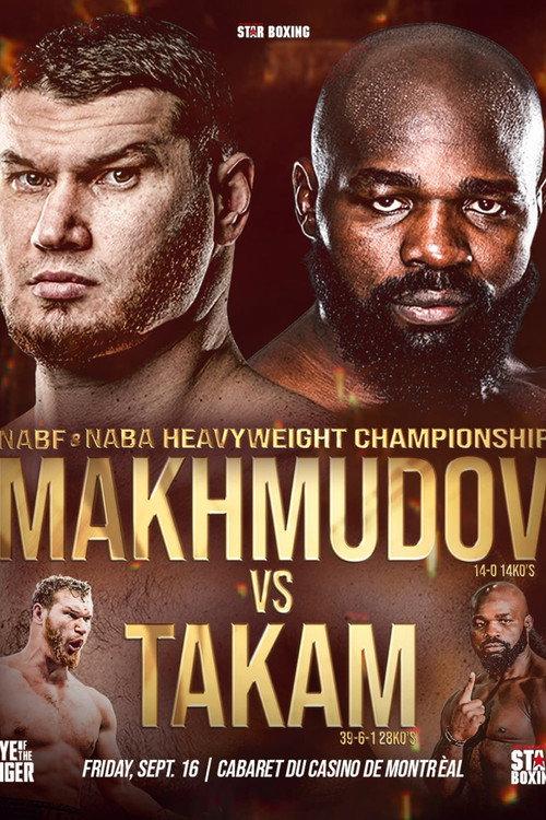 Arslanbek Makhmudov vs. Carlos Takam 2022 official movie poster