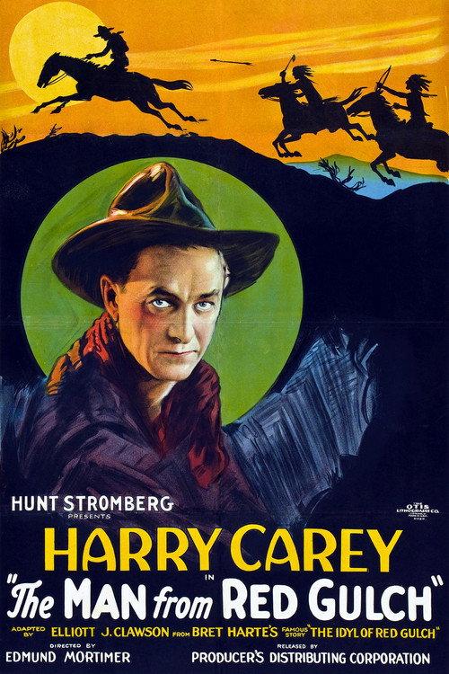 The Man from Red Gulch 1925 official movie poster