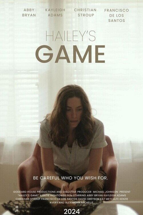 Hailey's Game 2024 official movie poster