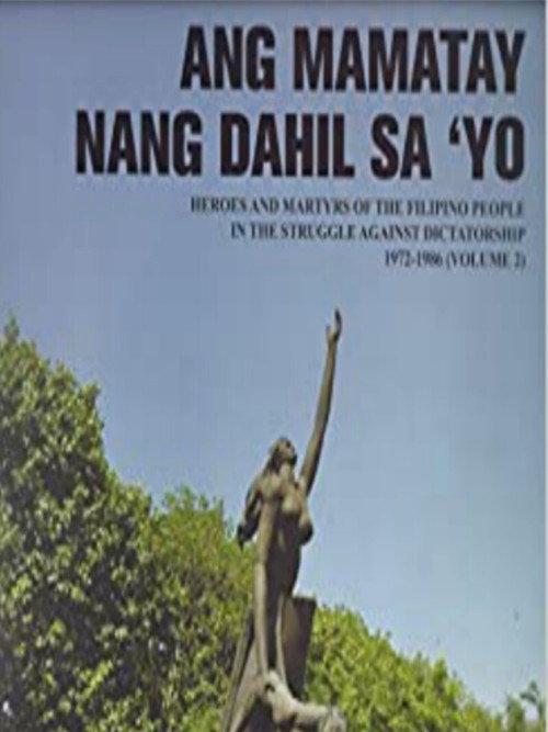 Ang Mamatay Ng Dahil Sa Iyo 1996 official movie poster