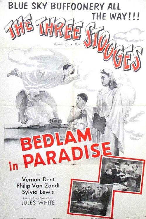 Bedlam in Paradise 1955 official movie poster