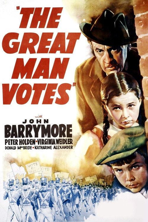 The Great Man Votes 1939 official movie poster