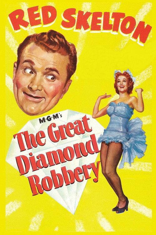 The Great Diamond Robbery 1954 official movie poster