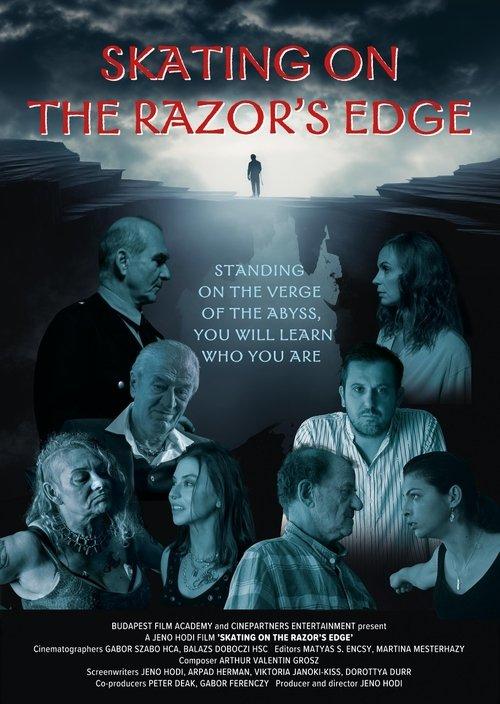 Skating on the Razor's Edge 2024 official movie poster
