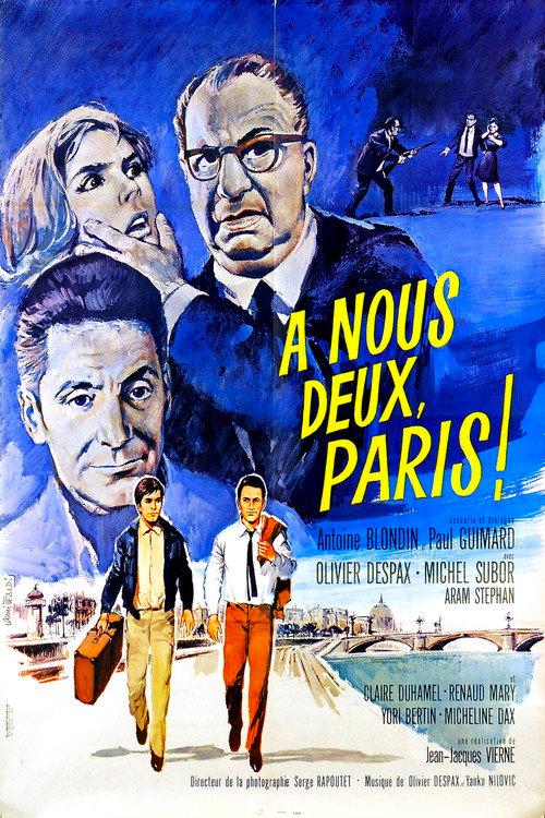 À nous deux, Paris! 1966 official movie poster
