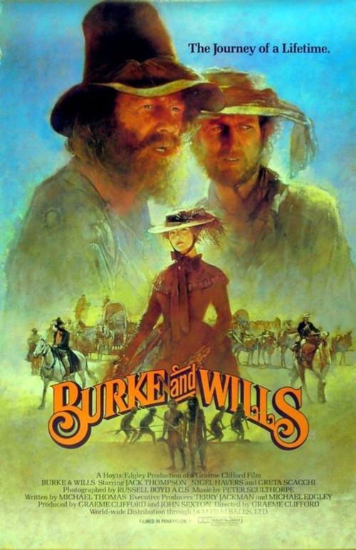 Burke & Wills 1985 official movie poster