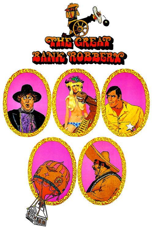 The Great Bank Robbery 1969 official movie poster