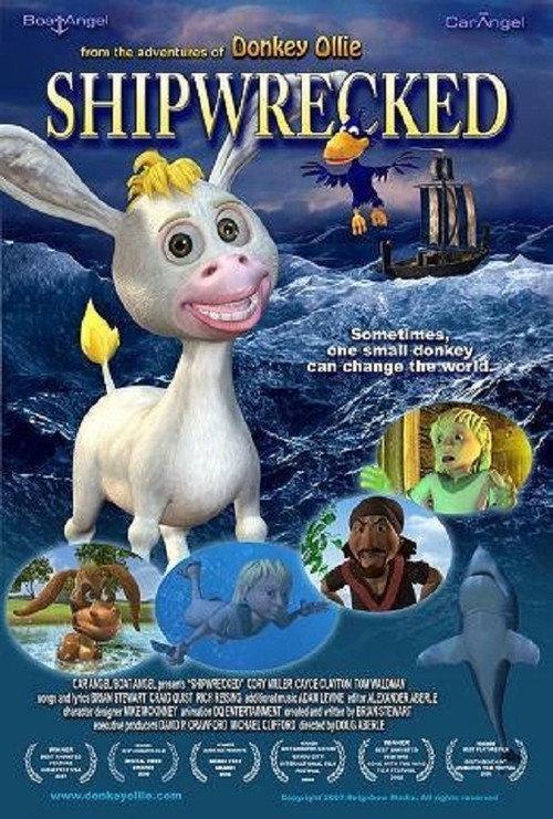 Shipwrecked Adventures of Donkey Ollie 2007 official movie poster