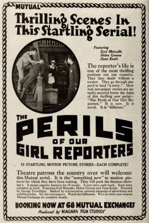 The Perils of Our Girl Reporters 1916 official movie poster