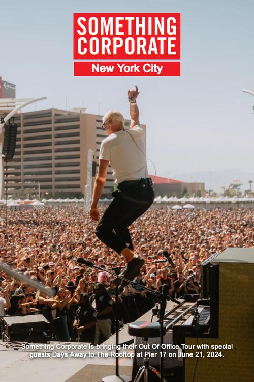 Something Corporate: New York City 2024 official movie poster