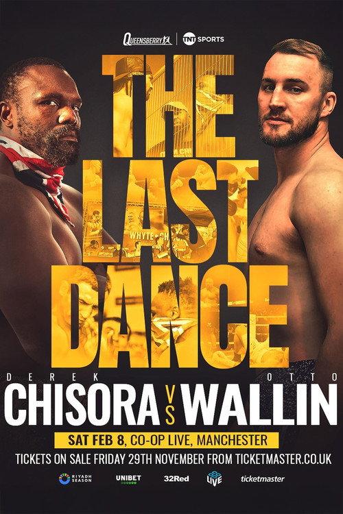 Derek Chisora vs. Otto Wallin 2025 official movie poster