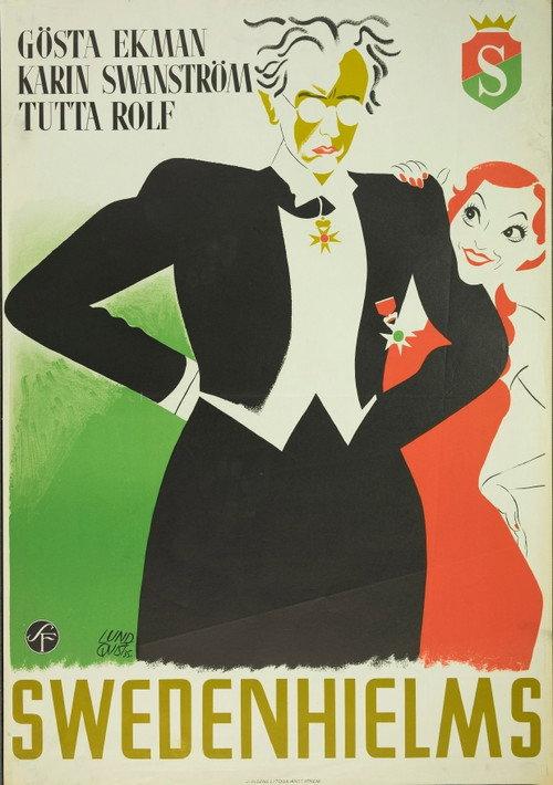 Swedenhielms 1935 official movie poster