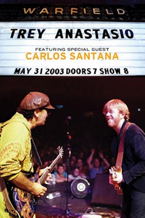 Trey Anastasio: Live at the Warfield 2004 official movie poster