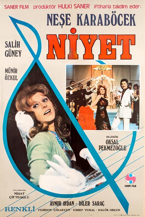 Niyet 1974 official movie poster
