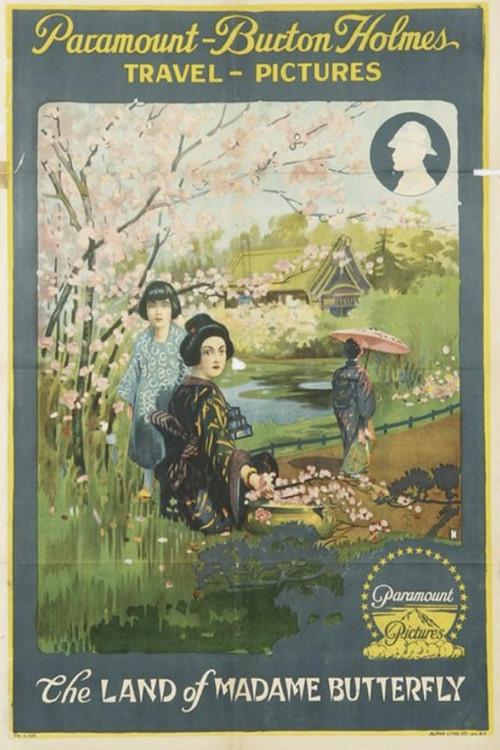 The Land of Madame Butterfly 1917 official movie poster