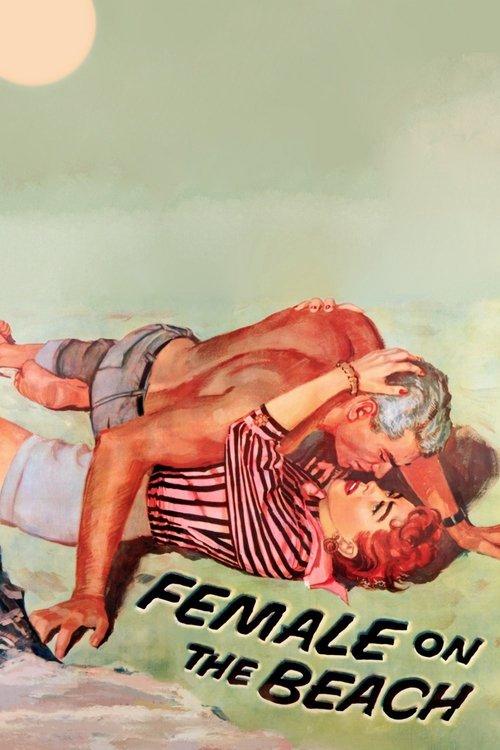 Female on the Beach 1955 official movie poster