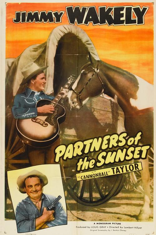 Partners of the Sunset 1948 official movie poster