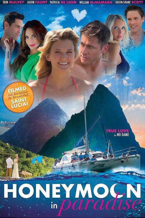 Honeymoon in Paradise 2023 official movie poster