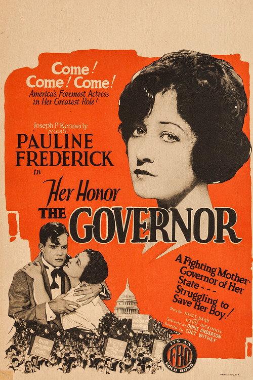 Her Honor, the Governor 1926 official movie poster