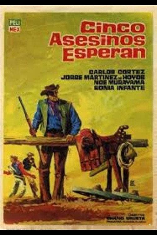 Cinco asesinos esperan 1964 official movie poster