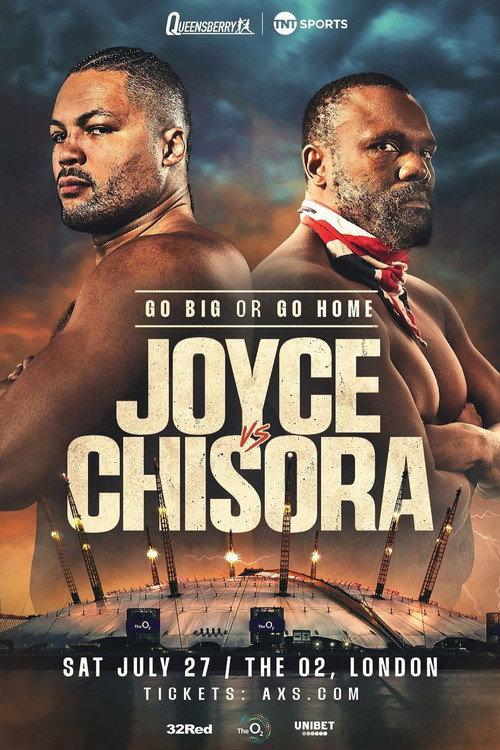 Joe Joyce vs. Derek Chisora 2024 official movie poster