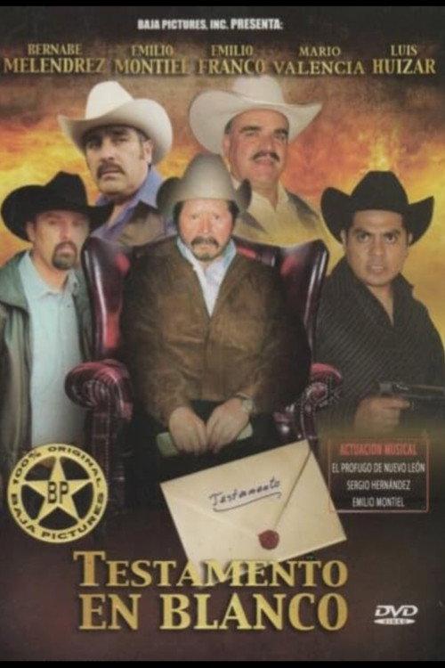 Testamento En Blanco 2010 official movie poster