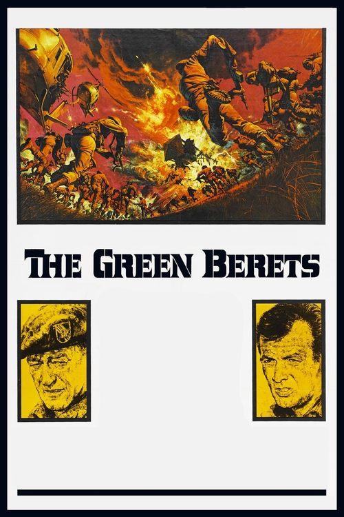 The Green Berets 1968 official movie poster