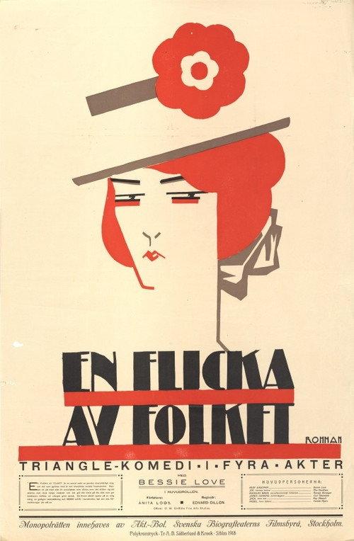 A Daughter of the Poor 1917 official movie poster