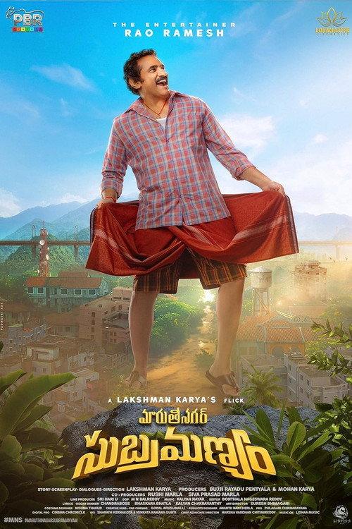 Maruthi Nagar Subramanyam 2024 official movie poster